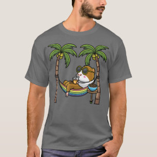 T-shirt Le Rodent De La Cavée De Cochon En Vacances À Hama
