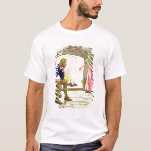 T-shirt Le Roi Alfred (849-99) brûlant les gâteaux, du