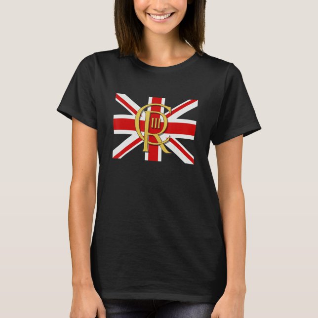 T-shirt Le Roi Britannique Vive Le Roi Dieu Sauve Le Roi (Devant)