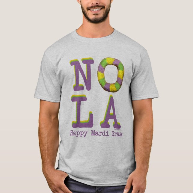 T-shirt Le Roi Cake de NOLA (Devant)