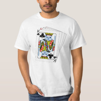 T-shirt Le Roi Cards avec des visages de carlin