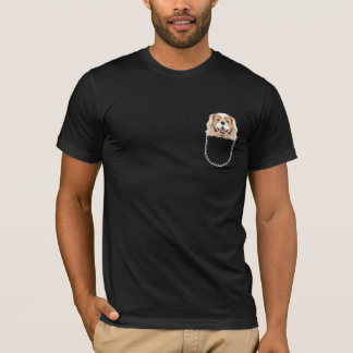T-shirt Le Roi Cavalier Charles Spaniel Dans La Poche Du S