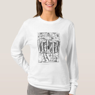 T-shirt Le Roi Charles II se cachant dans un chêne