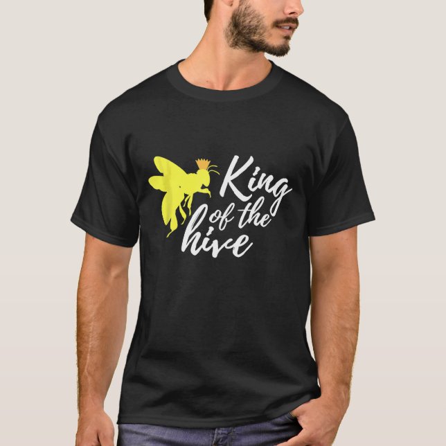 T-shirt Le Roi De La Ruche Abeille Gardienne (Devant)