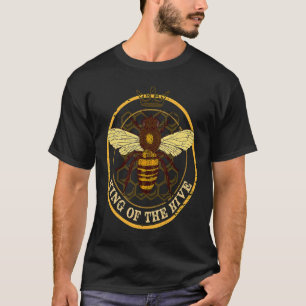 T-shirt Le Roi De L'Abeille De La Ruche Abeille Miel