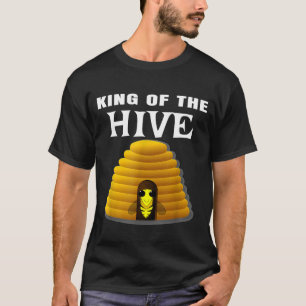 T-shirt Le Roi De L'Apiaire De La Ruche    MensBeekeeper