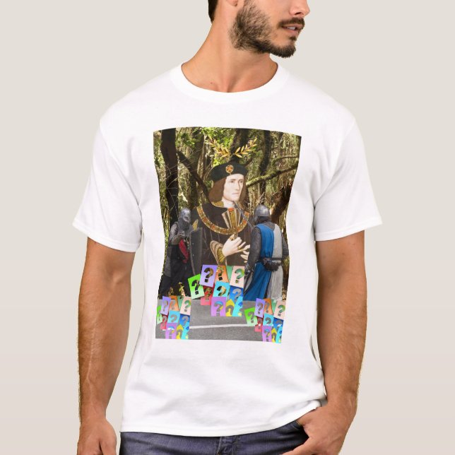 T-shirt Le roi dérouté Richard III (Devant)