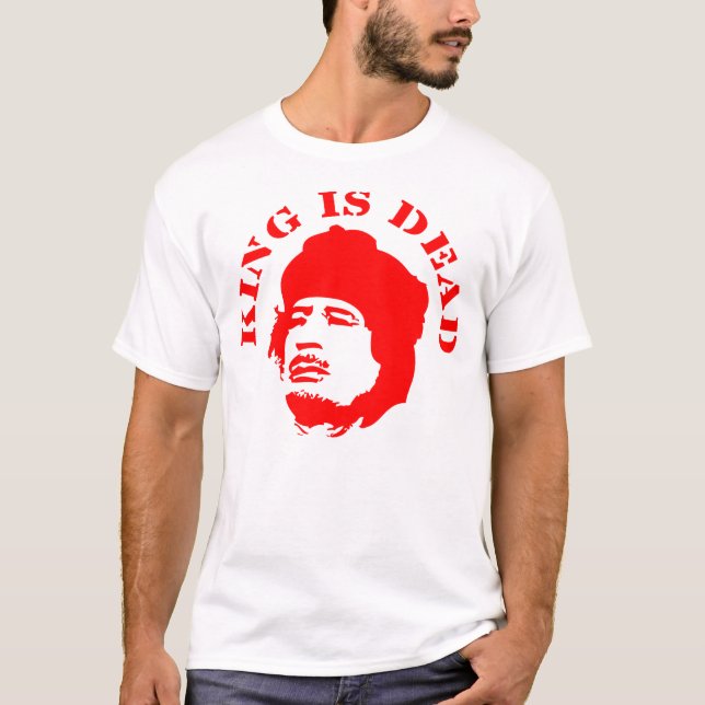 T-shirt Le roi est mort (Devant)