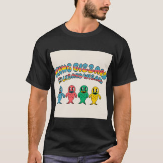 T-shirt Le Roi Gizzard Et Le Magicien Lizard Pêche Photogr