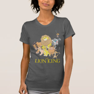 T-shirt Le Roi Lion Titre et caractères