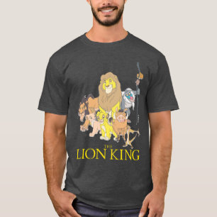 T-shirt Le Roi Lion Titre et caractères