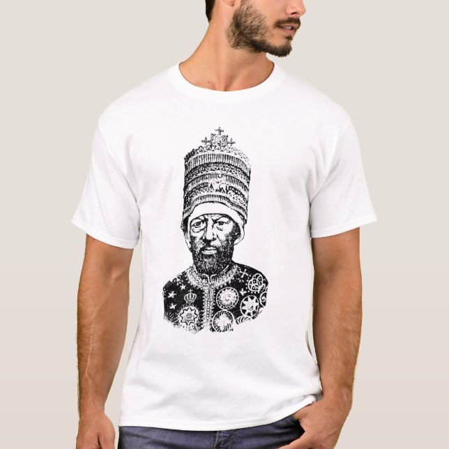 T-shirt Le roi Menelik Éthiopie (Devant)