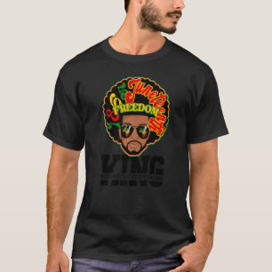 T-shirt Le Roi Noir La Pièce La Plus Importante Dans Le Je
