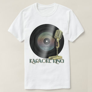 T-shirt Le Roi Personalized Record de karaoke