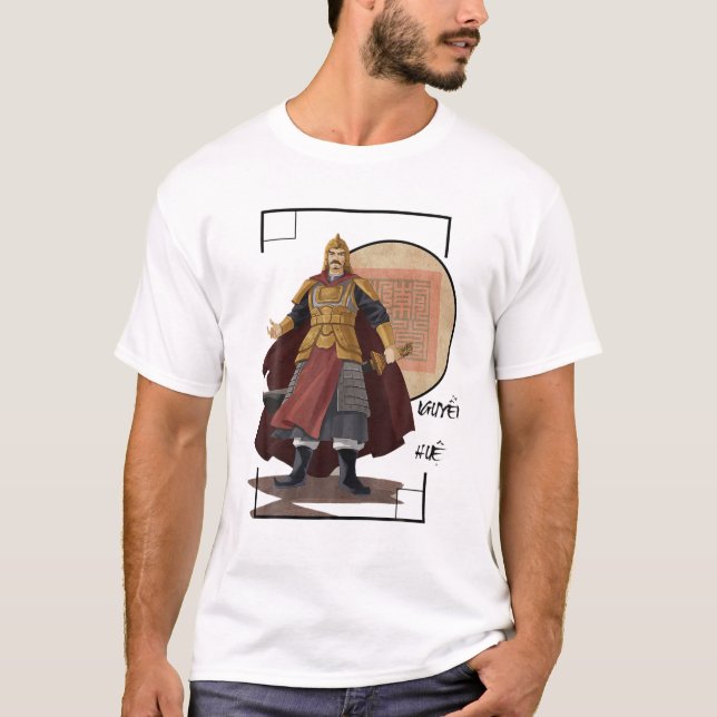 T-shirt Le roi Quang Trung Nguyen Hue Fier Histo Vietnamie (Devant)
