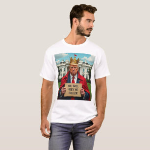 T-shirt Le roi Trump anti-Trump