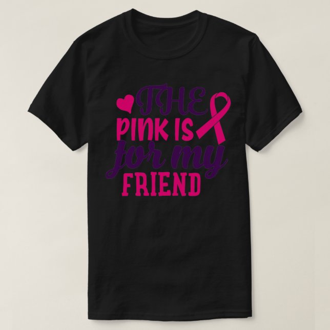 T-shirt Le Rose Est Pour Mon Ami (Design devant)