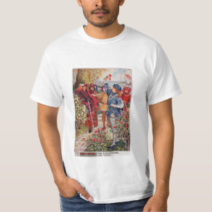 T-SHIRT LE ROSE ROUGE DE LANCASTER ET LE ROSE BLANC DE
