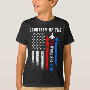 T-shirt Le Rouge Blanc Et Bleu Fête Du 4 Juillet Patriotiq