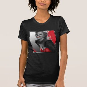 T-shirt Le rouge pointille Marilyn
