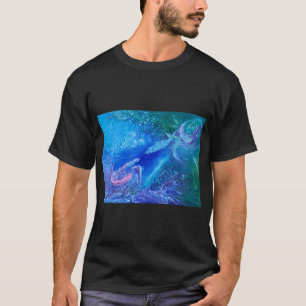 T-shirt Le royaume de l'abîme peinture contemporaine