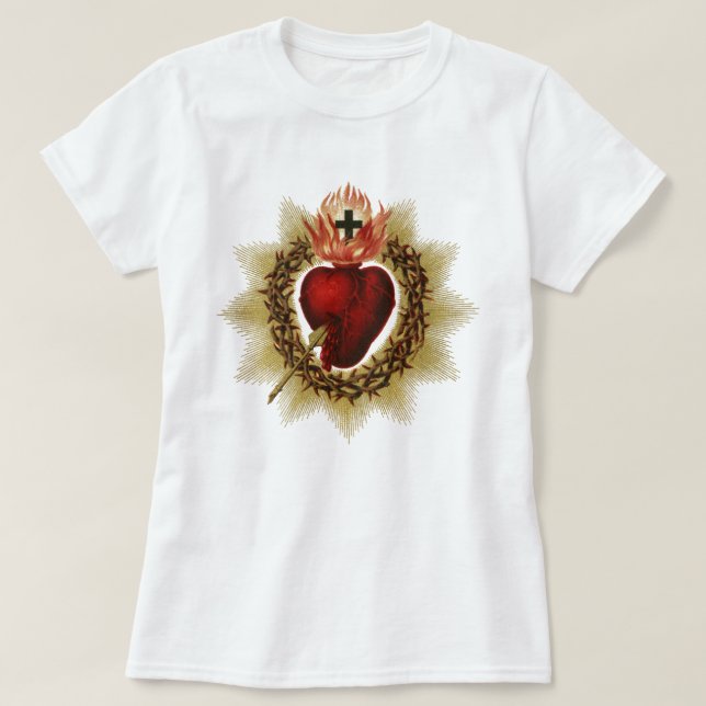 T-shirt Le Sacré Coeur (Design devant)