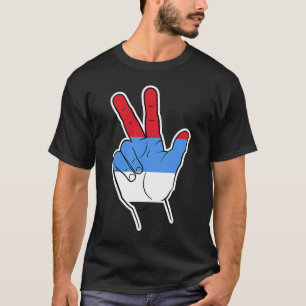 T-shirt Le salut serbe