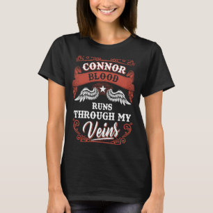 T-shirt Le sang Connor passe par ma famille des veines