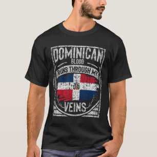T-shirt Le Sang Dominicain Traverse Mes Veines