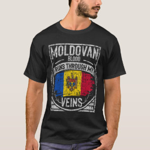 T-shirt Le Sang Moldave Traverse Mes Veines