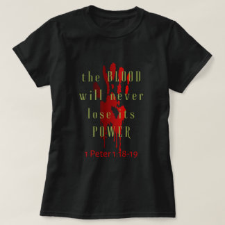 T-shirt Le Sang Ne Perdra Jamais Son Pouvoir