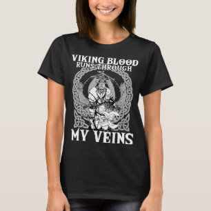 T-shirt Le Sang Vive Traverse Mes Veines I Valhalla Viki