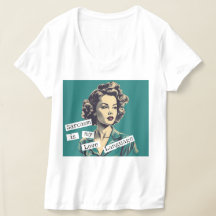 Le sarcasme est ma langue d'amour Rétro Femme T-sh