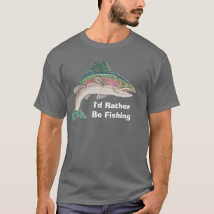 T-shirt Le saumon I pêcherait plutôt