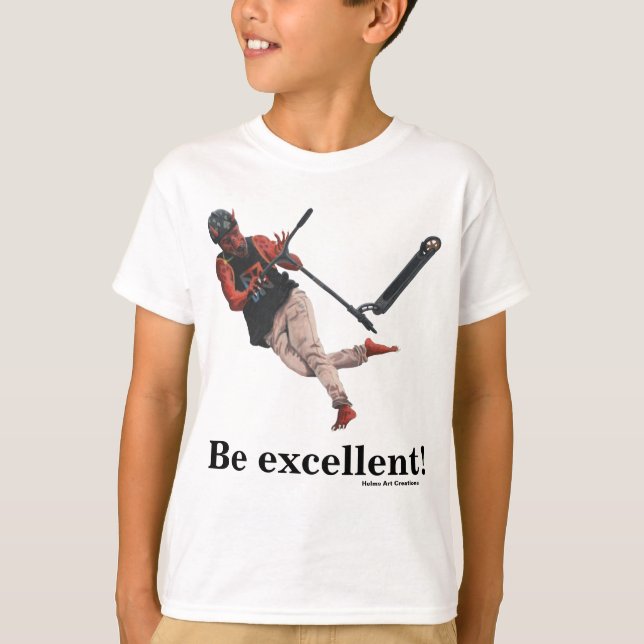 T-shirt Le scooter de coup-de-pied de Kobold dupe des (Devant)