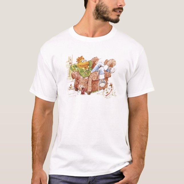 T-shirt Le Scooter Des Muppets Sur Disney (Devant)