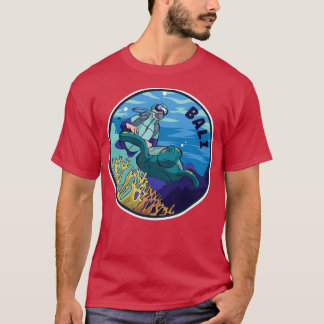 T-shirt Le Scuba diving