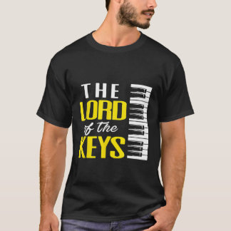 T-shirt Le Seigneur Des Clés Funny Piano