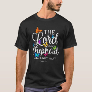 T-shirt Le Seigneur Est Mon Berger Papillon Psaume 231 Rel