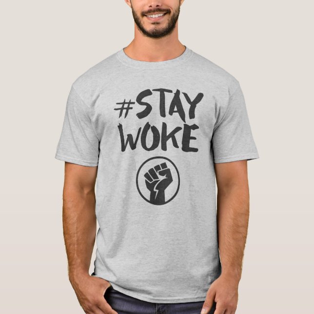 T-shirt Le séjour a réveillé - la matière noire des vies (Devant)