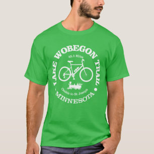 T-shirt Le sentier du lac Wobegon (cyclisme)