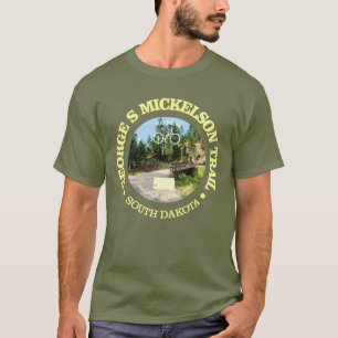 T-shirt Le sentier George S Mickelson, Dakota du Sud.