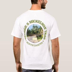 T-shirt Le sentier George S Mickelson, Dakota du Sud.