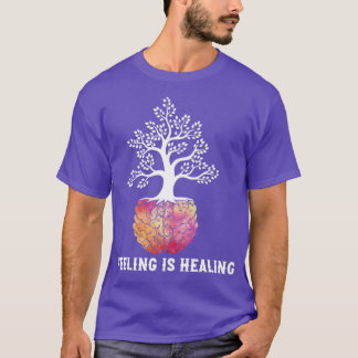 T-shirt le sentiment est la guérison