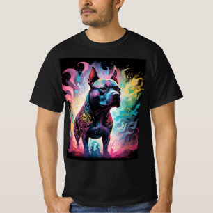 T-shirt Le Sentinel Lumineux : Un Staffordshire Holographi