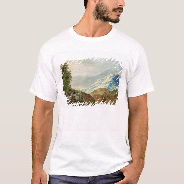 T-shirt Le sermon sur le bâti (Devant)