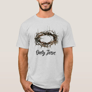 T-shirt Le seul Jésus-Christ de la Couronne d'épines Chris