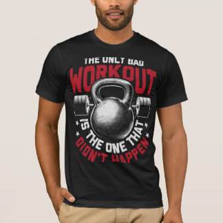 T-SHIRT LE SEUL MAUVAIS TRAVAIL EST CELUI QUI N'A PAS EU L