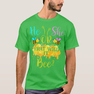 T-shirt Le Sexe Révélera Ce Que Sera Lui Ou Elle