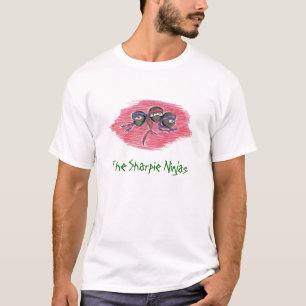T-shirt Le Sharpie Ninjas 3/4 douille